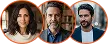 Avatars van tevreden Sfrundamolu gebruikers